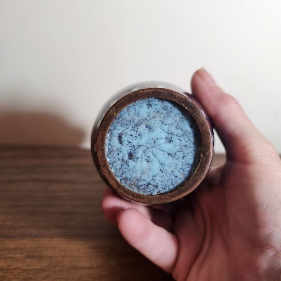 19th Century Mejili Dinbari Fine Japanese Antique Cloisonné Vase With Dragon Phe - Picture 4 of 7